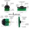 Drill Brush Power Scrubber By Useful Products 5 in W 5 in L Brush, Green G-S-E42O-QC-DB - alternate 5